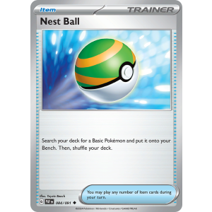 Nest Ball 84/91 Pokemon TCG Scarlet & Violet Paldean Fates