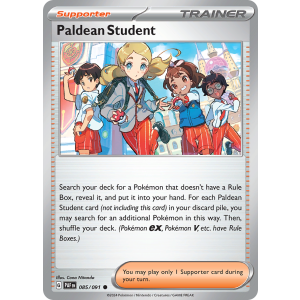 Paldean Student 85/91 Pokemon TCG Scarlet & Violet Paldean Fates