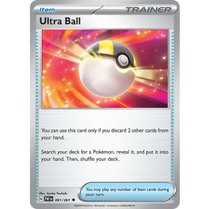 Ultra Ball 91/91 Pokemon TCG Scarlet & Violet Paldean Fates