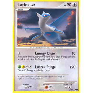 Latios 4/17 Pokemon TCG POP POP Series 7