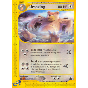 Ursaring 110/144 Pokemon TCG E-Card Skyridge