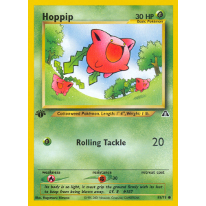 Hoppip 55/75 Pokemon TCG Neo Neo Discovery