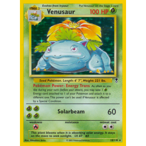 Rare Holo Venusaur 18/110 Pokemon TCG Other Legendary Collection