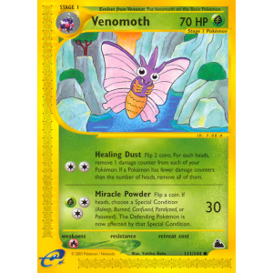 Venomoth 111/144 Pokemon TCG E-Card Skyridge