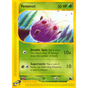 Venonat 112/144 Pokemon TCG E-Card Skyridge