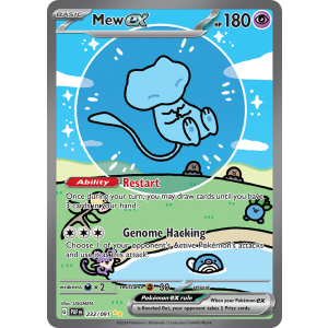 Special Illustration Rare Mew ex 232/91 Pokemon TCG Scarlet & Violet Paldean Fates