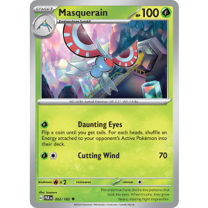 Masquerain 2/182 Pokemon TCG Scarlet & Violet Paradox Rift