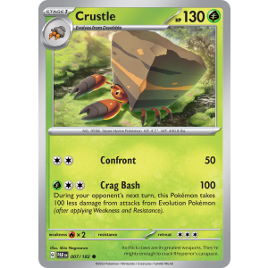 Crustle 7/182 Pokemon TCG Scarlet & Violet Paradox Rift