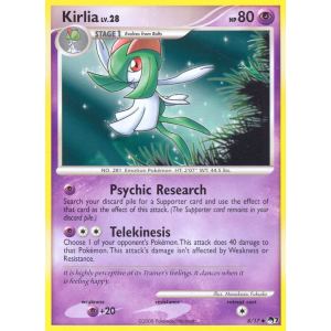 Kirlia 8/17 Pokemon TCG POP POP Series 7