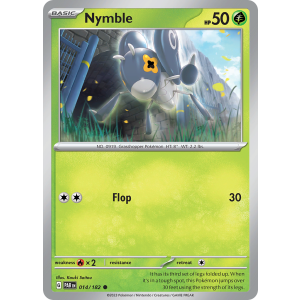 Nymble 14/182 Pokemon TCG Scarlet & Violet Paradox Rift