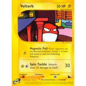 Voltorb 113/144 Pokemon TCG E-Card Skyridge