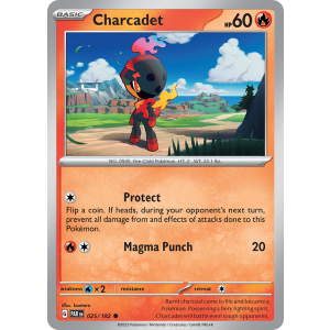 Charcadet 25/182 Pokemon TCG Scarlet & Violet Paradox Rift