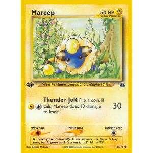 Mareep 58/75 Pokemon TCG Neo Neo Discovery