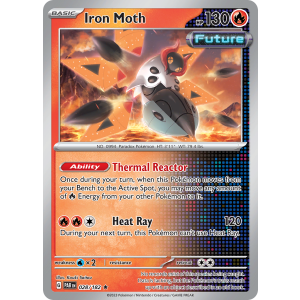 Iron Moth 28/182 Pokemon TCG Scarlet & Violet Paradox Rift