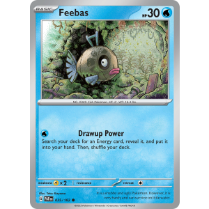 Feebas 35/182 Pokemon TCG Scarlet & Violet Paradox Rift