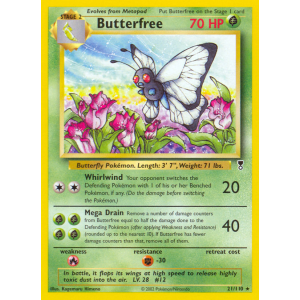 Butterfree 21/110 Pokemon TCG Other Legendary Collection