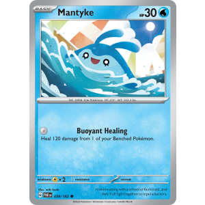 Mantyke 39/182 Pokemon TCG Scarlet & Violet Paradox Rift