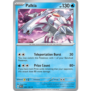 Palkia 40/182 Pokemon TCG Scarlet & Violet Paradox Rift