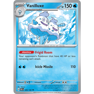 Vanilluxe 45/182 Pokemon TCG Scarlet & Violet Paradox Rift