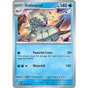 Golisopod 49/182 Pokemon TCG Scarlet & Violet Paradox Rift