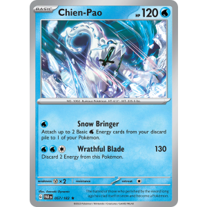 Chien-Pao 57/182 Pokemon TCG Scarlet & Violet Paradox Rift