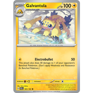 Galvantula 65/182 Pokemon TCG Scarlet & Violet Paradox Rift