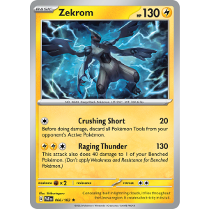 Zekrom 66/182 Pokemon TCG Scarlet & Violet Paradox Rift