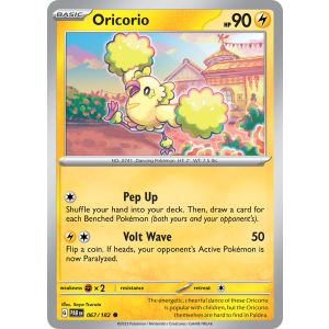 Oricorio 67/182 Pokemon TCG Scarlet & Violet Paradox Rift