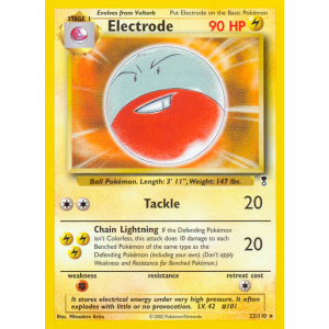 Electrode 22/110 Pokemon TCG Other Legendary Collection