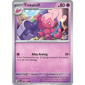 Tinkatuff 84/182 Pokemon TCG Scarlet & Violet Paradox Rift