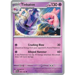 Tinkaton 85/182 Pokemon TCG Scarlet & Violet Paradox Rift