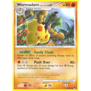 Wormadam Sandy Cloak 10/17 Pokemon TCG POP POP Series 7