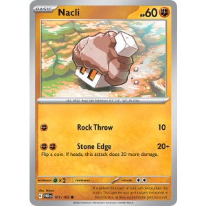 Nacli 101/182 Pokemon TCG Scarlet & Violet Paradox Rift