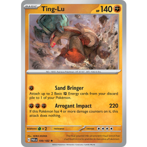 Ting-Lu 109/182 Pokemon TCG Scarlet & Violet Paradox Rift