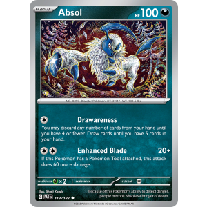 Absol 113/182 Pokemon TCG Scarlet & Violet Paradox Rift