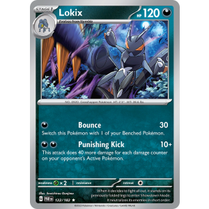 Lokix 122/182 Pokemon TCG Scarlet & Violet Paradox Rift