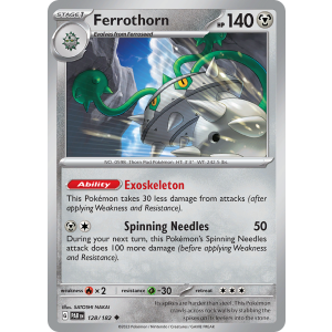 Ferrothorn 128/182 Pokemon TCG Scarlet & Violet Paradox Rift