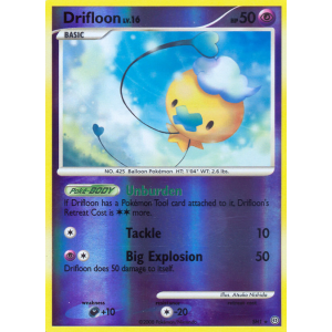 Drifloon SH1/100 Pokemon TCG Diamond & Pearl Stormfront