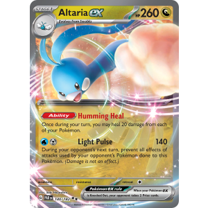 Double Rare Altaria ex 140/182 Pokemon TCG Scarlet & Violet Paradox Rift