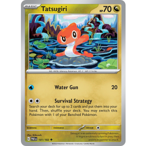 Tatsugiri 141/182 Pokemon TCG Scarlet & Violet Paradox Rift