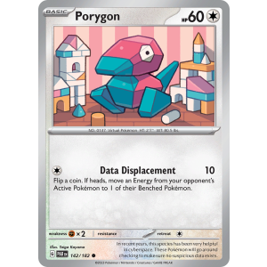 Porygon 142/182 Pokemon TCG Scarlet & Violet Paradox Rift