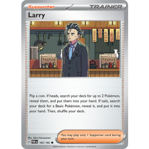 Larry 165/182 Pokemon TCG Scarlet & Violet Paradox Rift