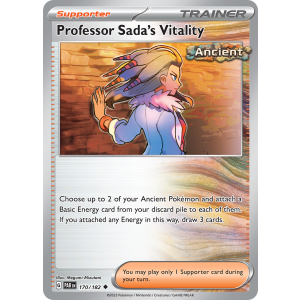 Professor Sada's Vitality 170/182 Pokemon TCG Scarlet & Violet Paradox Rift