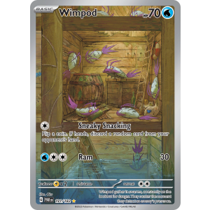 Illustration Rare Wimpod 191/182 Pokemon TCG Scarlet & Violet Paradox Rift