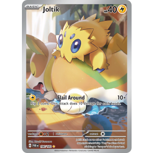 Illustration Rare Joltik 196/182 Pokemon TCG Scarlet & Violet Paradox Rift