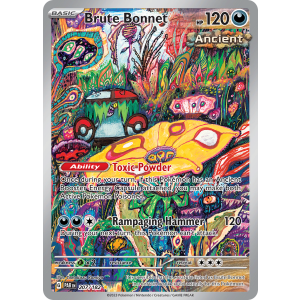 Illustration Rare Brute Bonnet 207/182 Pokemon TCG Scarlet & Violet Paradox Rift