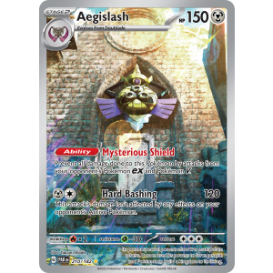 Illustration Rare Aegislash 210/182 Pokemon TCG Scarlet & Violet Paradox Rift