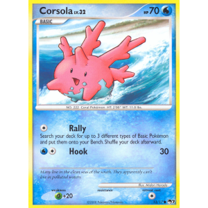 Corsola 13/17 Pokemon TCG POP POP Series 7