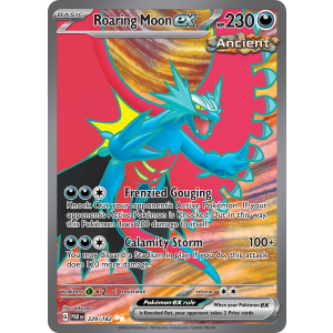 Ultra Rare Roaring Moon ex 229/182 Pokemon TCG Scarlet & Violet Paradox Rift