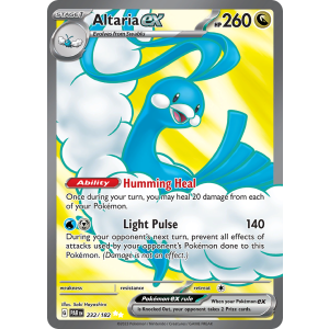 Ultra Rare Altaria ex 232/182 Pokemon TCG Scarlet & Violet Paradox Rift